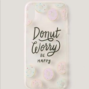 3/$20💫 clear patterned iPhone 8+ case